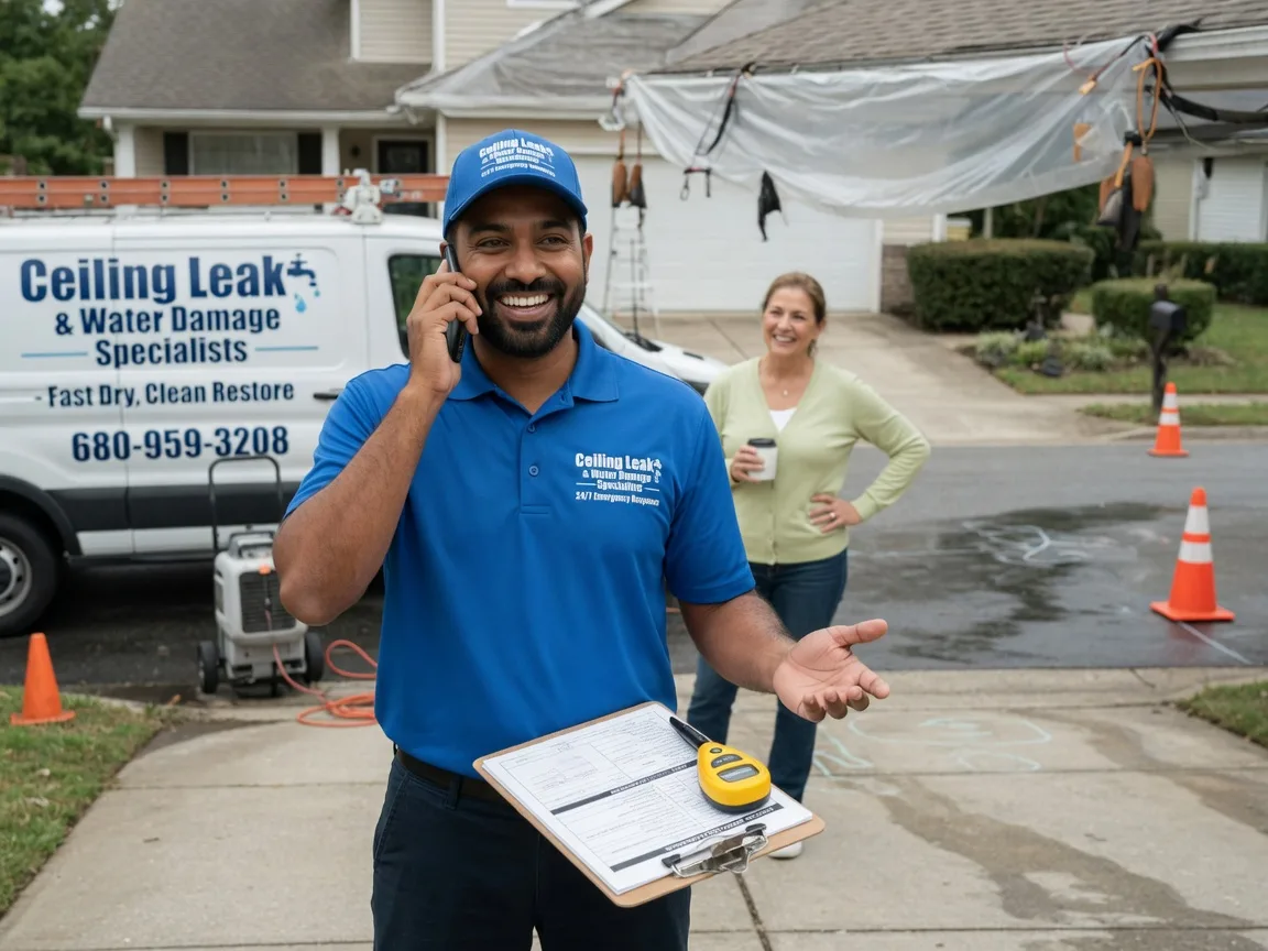 Ceiling Leak Cleanup Cornersville, TN FAQs